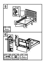 Preview for 8 page of Vente Unique MASSIMO BED Assembly Instructions Manual