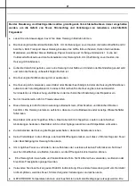 Preview for 22 page of Vente Unique NEVADO Owner'S Manual