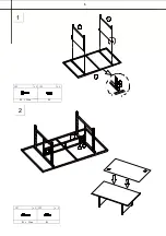 Preview for 6 page of Vente Unique PALAMO Assembly Instructions Manual