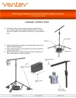 Preview for 3 page of Ventev TerraWave Rapid Deployment Kit with Battery Backup System Assembly Instructions