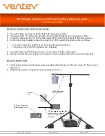 Preview for 4 page of Ventev TerraWave Rapid Deployment Kit with Battery Backup System Assembly Instructions