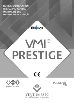 VENTILAIRSEC VMI Pulse'R Prestige Operating Manual предпросмотр