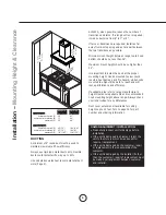 Preview for 8 page of Venting RH00830AS Use, Care And Installation Manual