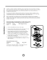 Preview for 12 page of Venting RH00830AS Use, Care And Installation Manual