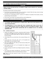 Предварительный просмотр 60 страницы Ventis Waterloo FP15 Installation And Operation Manual