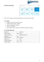 Предварительный просмотр 3 страницы Ventmatika 3S Technical Manual