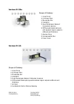 Preview for 3 page of VENTOXX RV 25 Installation And Operating Instructions Manual