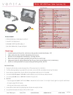 Preview for 1 page of VENTRA RVM-1XC233 Quick Start Manual