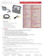 VENTRA RVM-1XC260 Quick Start Manual preview