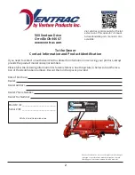 Preview for 2 page of Ventrac 39.55144 Operator'S Manual