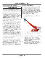 Preview for 18 page of Ventrac 39.55144 Operator'S Manual