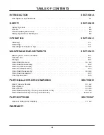 Preview for 3 page of Ventrac AERA-vator EA600 Owner/Operator'S Manual & Parts List