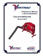 Ventrac Collection Vacuum RV600 Operator'S Manual & Parts Drawings предпросмотр