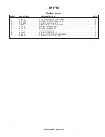 Предварительный просмотр 45 страницы Ventrac Collection Vacuum RV600 Operator'S Manual & Parts Drawings