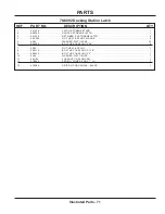 Preview for 71 page of Ventrac Collection Vacuum RV600 Operator'S Manual & Parts Drawings