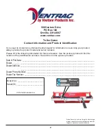 Preview for 2 page of Ventrac HE302 Operator'S Manual And Parts List