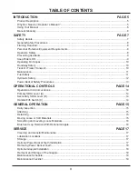 Preview for 3 page of Ventrac HE302 Operator'S Manual And Parts List