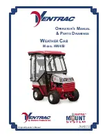 Preview for 1 page of Ventrac KW450 Operator'S Manual & Parts Drawings