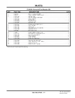 Preview for 77 page of Ventrac KW450 Operator'S Manual & Parts Drawings