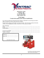 Preview for 2 page of Ventrac KX523 Operator'S Manual