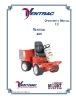 Preview for 1 page of Ventrac LE3200 Operator'S Manual