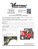 Preview for 2 page of Ventrac LE3200 Operator'S Manual