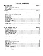 Preview for 3 page of Ventrac LE3200 Operator'S Manual