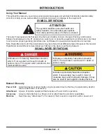 Preview for 8 page of Ventrac LE3200 Operator'S Manual