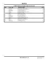 Preview for 29 page of Ventrac Terra Rake KR502 Operator'S Manual & Parts Drawings