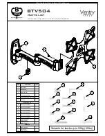 Preview for 4 page of Ventry BTV504 Installation Manual & Parts List