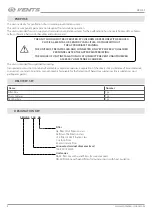 Preview for 4 page of Vents FB-K2 100 ES User Manual