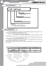 Preview for 4 page of Vents VUE 100 P mini User'S Operation Manual