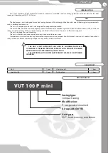 Preview for 5 page of Vents VUT 100 P mini User Manual