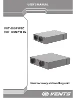 Vents VUT 1000 PW EC User Manual preview