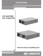 Preview for 1 page of Vents VUT 1000 PW EC User Manual