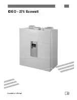 Ventur IDEO - 275 Ecowatt Installation Manual preview