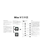 Предварительный просмотр 14 страницы Ventura Miss V Warranty, Operating Manual