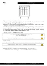 Preview for 17 page of Venture Industries LAUTUS Operation Manual