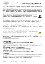 Preview for 3 page of Venture Industries RF/EC Series Operation And Montage Manual