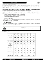 Предварительный просмотр 12 страницы Venture Industries WNF 130 S Operation And Assembly Manual