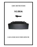 Venture Products V100A User Instructions preview