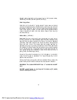 Preview for 29 page of venture Sport Trek series Owner'S Manual