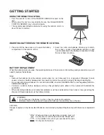 Preview for 7 page of Venturer 17" LCD TELEVISION
WITH INTEGRATED
DVD PLAYER Owner'S Manual