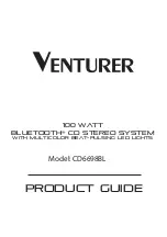 Preview for 1 page of Venturer CD6698BL Product Manual