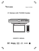 Предварительный просмотр 1 страницы Venturer KLV39082 Owner'S Manual