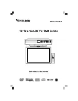 Preview for 1 page of Venturer KLV39120 Owner'S Manual