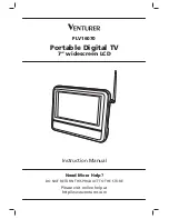 Предварительный просмотр 1 страницы Venturer PLV16070 Instruction Manual