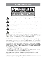 Preview for 2 page of Venturer PLV16070 Instruction Manual