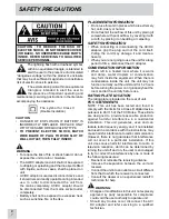 Предварительный просмотр 2 страницы Venturer PLV16100 Instruction Manual