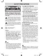 Preview for 2 page of Venturer PLV36199S1 Instruction Manual